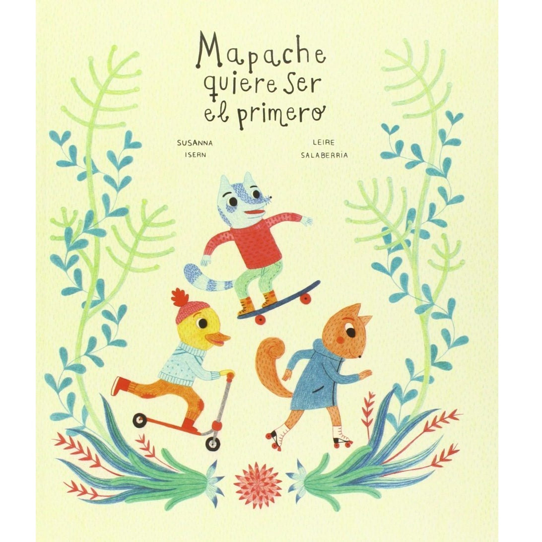 Mapache quiere ser el primero - Abrecuentos Mapache quiere ser el primero - Abrecuentos